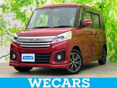 スペーシアカスタム GS 保証書/純正 SDナビ/レーダーブレーキサポート(スズキ)/電動スライドドア/シートヒーター 運転席/ヘッドランプ HID/ETC/EBD付ABS/アイドリングストップ/ワンセグTV 片側電動スライド 中古車画像