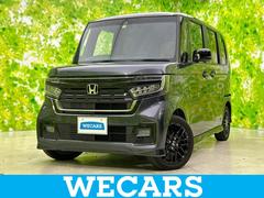 N-BOXカスタム L・ターボスタイルプラスブラック 新品タイヤ/保証書/純正 9インチ SDナビ/ホンダセンシング/両側電動スライドドア/シートヒーター 前席/車線逸脱防止支援システム/シート ハーフレザー/ドライブレコーダー 前後 ターボ DVD再生 中古車画像