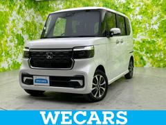 N-BOXカスタム 4WDヒョウジュン 新品タイヤ/保証書/純正 9インチ SDナビ/衝突安全装置/電動スライドドア/シートヒーター 前席/車線逸脱防止支援システム/ヘッドランプ LED/Bluetooth接続/ETC/EBD付ABS 中古車画像