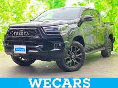 ハイラックス 4WD Z GRスポーツ 保証書/ディスプレイオーディオ+ナビ8インチ/トヨタセーフティセンス/パノラミックビューモニター/車線逸脱防止支援システム/シート ハーフレザー/ドライブレコーダー 前後 ターボ 衝突被害軽減システム 中古車画像