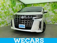 アルファード S Cパッケージ 新品タイヤ/ツインムーンルーフ/保証書/純正 8インチ SDナビ/フリップダウンモニター 純正 12.1インチ/トヨタセーフティセンス/両側電動スライドドア/シートヒーター 前席 サンルーフ ETC 中古車画像