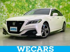 クラウンハイブリッド RSアドバンス 保証書/純正 SDナビ/トヨタセーフティセンス/シートヒーター 前席/全方位モニター/車線逸脱防止支援システム/シート 合皮/パーキングアシスト 自動操舵/ヘッドランプ LED/USBジャック ETC 中古車画像