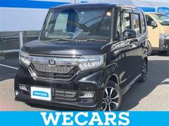 N-BOXカスタム G・Lホンダセンシング 新品タイヤ/保証書/純正 SDナビ/衝突安全装置/電動スライドドア/車線逸脱防止支援システム/ヘッドランプ LED/Bluetooth接続/ETC/EBD付ABS/横滑り防止装置 衝突被害軽減システム 中古車画像