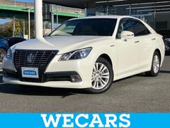 クラウンハイブリッド ハイブリッドロイヤルサルーン 新品タイヤ/純正 8インチ メモリーナビ/シートヒーター/ヘッドランプ HID/Bluetooth接続/ETC/EBD付ABS/横滑り防止装置/アイドリングストップ/クルーズコントロール バックカメラ 中古車画像