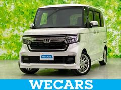 N-BOXカスタム EX・ターボ 新品タイヤ/保証書/純正 SDナビ/ホンダセンシング/両側電動スライドドア/シートヒーター 前席/車線逸脱防止支援システム/シート ハーフレザー/ヘッドランプ LED/USBジャック ターボ 禁煙車 中古車画像