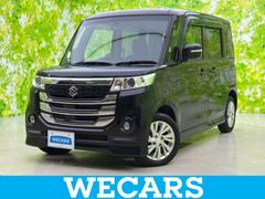 スペーシアカスタムZ Z 新品タイヤ/純正 SDナビ/両側電動スライドドア/シートヒーター/ヘッドランプ HID/ETC/EBD付ABS/アイドリングストップ/地上波デジタルチューナー/エアバッグ 運転席 HIDヘッドライト 中古車画像