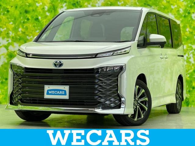 ヴォクシー(トヨタ) ハイブリッドＳ−Ｚ　ディスプレイオーディオ＋ナビ１０．５インチ／トヨタセーフティセンス／両側電動スライドドア／シートヒーター／車線逸脱防止支援システム／ドライブレコーダー　前後／ヘッドランプ　ＬＥＤ　衝突被害軽減システム 中古車画像