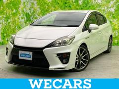 プリウス SツーリングセレクションGs 保証書/社外 8インチ SDナビ/ヘッドランプ HID/ETC/EBD付ABS/横滑り防止装置/アイドリングストップ/フルセグTV/エアバッグ 運転席/エアバッグ 助手席/エアバッグ サイド 中古車画像