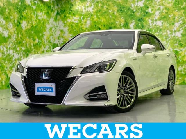 沖縄県の中古車ならクラウンハイブリッド ハイブリッドアスリートＳ　保証書／純正　ＳＤナビ／エアーシート　前席／全方位モニター／シート　合皮／ドライブレコーダー　純正／ヘッドランプ　ＬＥＤ／ＵＳＢジャック／Ｂｌｕｅｔｏｏｔｈ接続／ＥＴＣ／ＥＢＤ付ＡＢＳ　全周囲カメラ