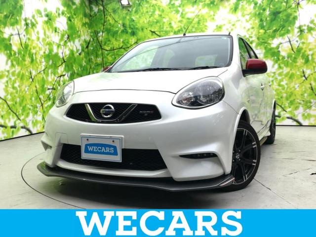 マーチ(日産) ニスモＳ　新品タイヤ／純正エアロ／保証書／ディスプレイオーディオ／ドライブレコーダー　前後／Ｂｌｕｅｔｏｏｔｈ接続／ＥＴＣ／ＥＢＤ付ＡＢＳ／横滑り防止装置／バックモニター／エアバッグ　運転席／エアバッグ　助手席 中古車画像