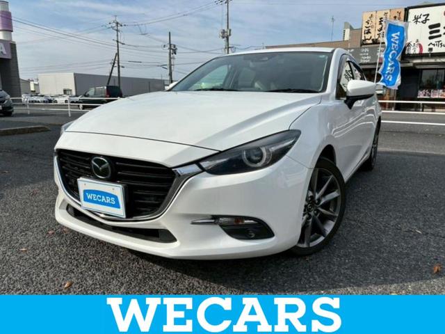 アクセラスポーツ(マツダ) １５ＸＤ　Ｌパッケージ　新品タイヤ／ＢＯＳＥ／保証書／純正　ナビ／衝突安全装置／シートヒーター　前席／車線逸脱防止支援システム／シート　フルレザー／ドライブレコーダー　前後／ヘッドランプ　ＬＥＤ／ＵＳＢジャック　革シート 中古車画像