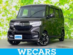 N-BOXカスタム G・Lターボホンダセンシング 新品タイヤ/保証書/純正 SDナビ/衝突安全装置/両側電動スライドドア/車線逸脱防止支援システム/シート ハーフレザー/ドライブレコーダー 前後/ヘッドランプ LED/USBジャック バックカメラ 中古車画像