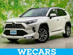 RAV4 4WD G Zパッケージ サンルーフ/純正エアロ/保証書/ディスプレイオーディオ+ナビ8インチ/デジタルインナーミラー/衝突安全装置/シートヒーター 前席/パノラミックビューモニター/車線逸脱防止支援システム 全周囲カメラ 中古車画像