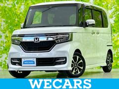 N-BOXカスタム G・Lホンダセンシング 新品タイヤ/保証書/社外 8インチ SDナビ/ホンダセンシング/電動スライドドア/車線逸脱防止支援システム/ドライブレコーダー 360°/ヘッドランプ HID/USBジャック 衝突被害軽減システム 中古車画像