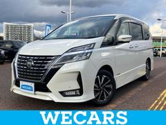 セレナ ハイウェイスターV 新品タイヤ/保証書/純正 10インチ SDナビ/フリップダウンモニター 純正 11インチ/インテリジェントルームミラー/衝突安全装置/両側電動スライドドア/アラウンドビューモニター 全周囲カメラ 中古車画像