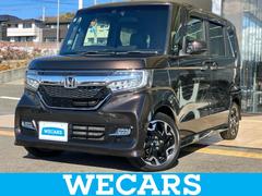 N-BOXカスタム G・Lターボホンダセンシング 新品タイヤ/保証書/純正 8インチ SDナビ/ホンダセンシング/両側電動スライドドア/シートヒーター 前席/車線逸脱防止支援システム/シート ハーフレザー/ドライブレコーダー 前後 バックカメラ 中古車画像