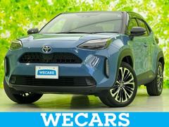 ヤリスクロス 4WDハイブリッドZ 新品タイヤ/保証書/ディスプレイオーディオ8インチ/トヨタセーフティセンス/シートヒーター 前席/パノラミックビューモニター/車線逸脱防止支援システム/シート ハーフレザー/電動バックドア 電動シート 中古車画像