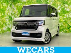 N-BOXカスタム L・ターボ 保証書/純正 8インチ ナビ/ホンダセンシング/両側電動スライドドア/シートヒーター 前席/車線逸脱防止支援システム/シート ハーフレザー/ヘッドランプ LED/Bluetooth接続/ETC ターボ 中古車画像