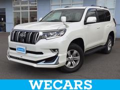 ランドクルーザープラド 4WD TX 新品タイヤ/サンルーフ/エアロ/保証書/社外 9インチ SDナビ/ヘッドランプ LED/ETC/EBD付ABS/横滑り防止装置/フルセグTV/エアバッグ 運転席/エアバッグ 助手席 フルエアロ 4WD 中古車画像