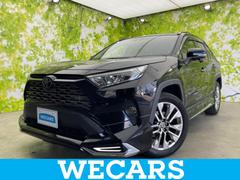 RAV4 4WD G Zパッケージ 新品タイヤ/エアロ/保証書/純正 9インチ SDナビ/デジタルインナーミラー/トヨタセーフティセンス/シートヒーター/車線逸脱防止支援システム/シート 合皮/電動バックドア/ドライブレコーダー 前後 中古車画像