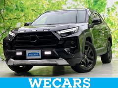RAV4 4WDハイブリッドアドベンチャー パノラマルーフ/保証書/ディスプレイオーディオ+ナビ9インチ/デジタルインナーミラー/トヨタセーフティセンス/シートヒーター 前席/パノラミックビューモニター/車線逸脱防止支援システム サンルーフ 中古車画像