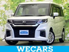 ソリオ ハイブリッドMX 新品タイヤ/保証書/社外 8インチ SDナビ/セーフティサポート(スズキ)/電動スライドドア/シートヒーター/全方位モニター用カメラ/車線逸脱防止支援システム/ドライブレコーダー 社外 全周囲カメラ 中古車画像