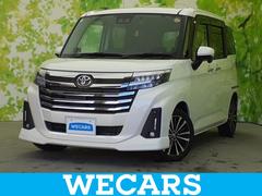 ルーミー カスタムG-T 新品タイヤ/保証書/純正 9インチ メモリーナビ/トヨタセーフティセンス/両側電動スライドドア/シートヒーター 前席/パノラミックビューモニター/車線逸脱防止支援システム/ドライブレコーダー 前後 中古車画像