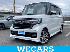 N-BOXカスタム L・ターボ 新品タイヤ/保証書/純正 SDナビ/ホンダセンシング/両側電動スライドドア/シートヒーター 前席/車線逸脱防止支援システム/シート ハーフレザー/ドライブレコーダー 前後/ヘッドランプ LED ターボ 中古車画像