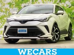 C-HR G 純正エアロ/保証書/純正 9インチ SDナビ/衝突安全装置/車線逸脱防止支援システム/シート ハーフレザー/ドライブレコーダー 社外/ヘッドランプ LED/USBジャック/Bluetooth接続 中古車画像