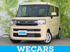 スペーシア ハイブリッドG 保証書/セーフティサポート(スズキ)/ヘッドランプ LED/EBD付ABS/横滑り防止装置/アイドリングストップ/禁煙車/エアバッグ 運転席/エアバッグ 助手席/エアバッグ サイド LEDヘッドランプ 中古車画像