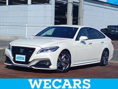 クラウン RS 保証書/純正 8インチ SDナビ/トヨタセーフティセンス/車線逸脱防止支援システム/ヘッドランプ LED/Bluetooth接続/ETC/EBD付ABS/横滑り防止装置/アイドリングストップ 中古車画像