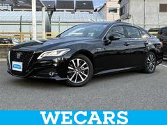 クラウンハイブリッド S Cパッケージ 新品タイヤ/純正 SDナビ/衝突安全装置/シートヒーター/車線逸脱防止支援システム/ヘッドランプ LED/ETC/EBD付ABS/横滑り防止装置/アイドリングストップ/バックモニター/DVD 中古車画像