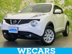 ジューク 15RXタイプV 保証書/純正 SDナビ/ETC/EBD付ABS/バックモニター/フルセグTV/DVD/エアバッグ 運転席/エアバッグ 助手席/パワーウインドウ/エンジンスタートボタン/キーレスエントリー バックカメラ 中古車画像