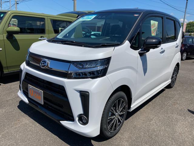 ダイハツ ムーヴカスタム xリミテッドii saiii アルミホイール ledヘッドランプ キーフリー 衝突回避支援ブレーキ機能の中古車 車体価格144万円 21 令和3 年式 走行4キロ 車体色シャイニングホワイトパールxブラックマイカ 島根県益田市中吉田町1094 ダイハツ ムーヴカスタム xリミテッドii saiii アルミホイール ledヘッドランプ キーフリー 衝突回避支援ブレーキ機能の中古車 車体価格144万円 21 令和3 年式 走行4キロ 車体色シャイニングホワイトパールxブラックマイカ 島根県益田市中吉田町1094