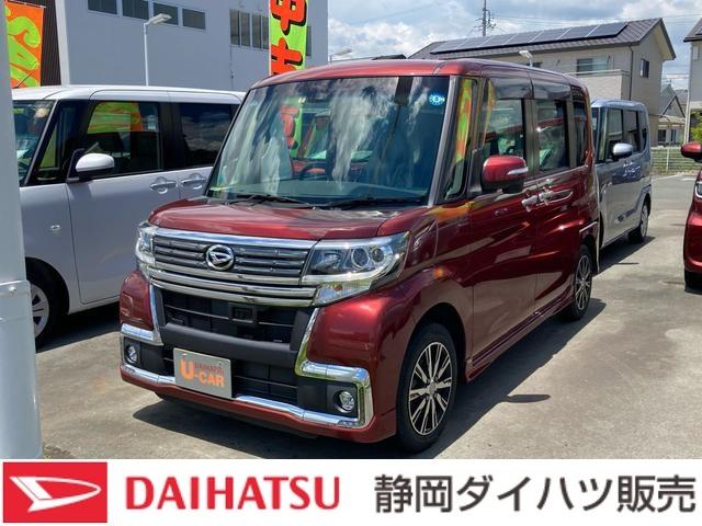 カスタムX トップエディションSAII トップエディション専用14インチアルミホイール 左側パワースライドドア トップシェイドガラス ダークメッキLEDヘッドランプ フロントLEDイルミネーションランプ 専用ファブリックソフトレザー調シート(1枚目)