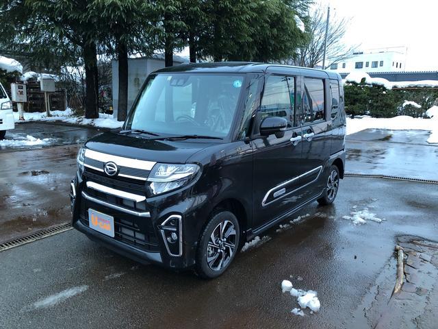 カスタムXスタイルセレクション 4WD・スマートアシスト・アルミホイール・オートエアコン・両側パワースライドドア・シートヒーター・チルトステアリング・運転席シートリフター・シートバックテーブル(1枚目)