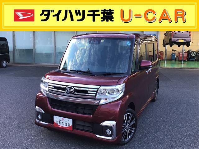 ダイハツ タント カスタムＲＳ　ＳＡＩＩＩ　自社下取車　純正８インチナビ