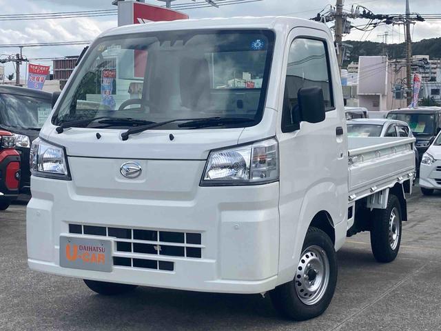 沖縄の中古車 ダイハツ ハイゼットトラック 支払総額 115.6万円 リ済込 2022(令和4)年 11km ホワイト