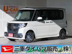 ダイハツ　タント　カスタムＸ　トップエディションリミテッドＳＡＩＩＩ　下取りワンオーナー車　純正８型ＳＤナビ