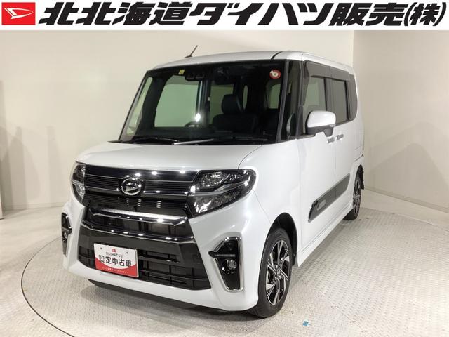 カスタムＸスタイルセレクション　４ＷＤ　寒冷地仕様　スマートアシスト　ＶＳＣ（横滑り防止装置）　両側パワースライドドア　ＬＥＤヘッドランプ　ダイハツ純正カーナビ　エンジンスターター　オートライト　シートヒーター　エコアイドル