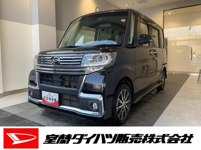 タントカスタム（ダイハツ）カスタムＸ　トップエディションリミテッドＳＡＩＩＩ　４ＷＤ　ワンオーナー・４ＷＤ・４．４万Ｋ・ナビ・ＥＴＣ・オートエアコン・シートヒーター・両側電動スライド・ステアリングスイッチ・ドアサンシェード・オートハイビーム・ドアバイザー・スマートアシスト搭載車 中古車画像