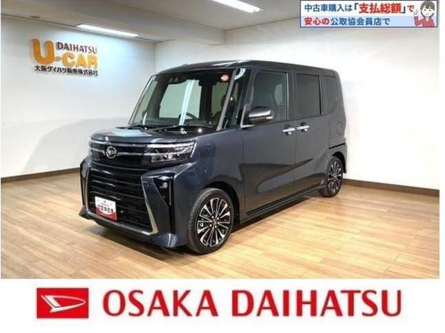 タントカスタムＲＳ　弊社元展示車両　ターボ　両側パワスラ