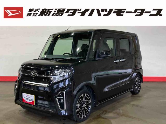 ダイハツ タント カスタムＲＳ　（車内　消臭・抗菌　処理済）　衝突被害軽減システム　両側パワースライドドア　ナビ　バックカメラ　アルミホイール　キーフリーシステム