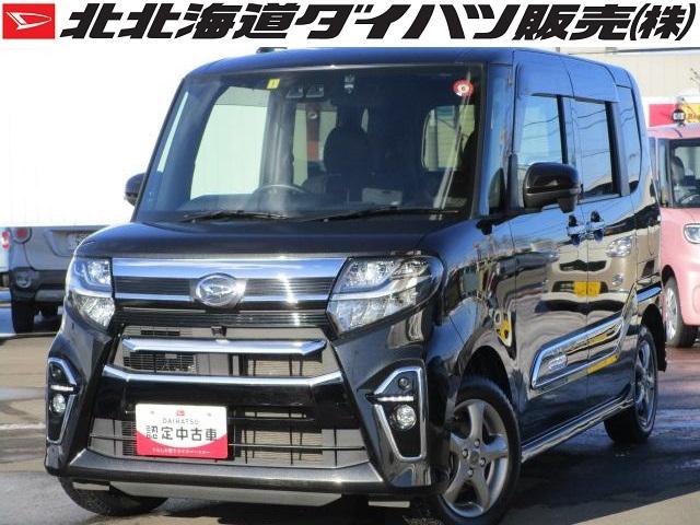 カスタムＸスタイルセレクション　４ＷＤ　スマートアシスト　両側パワースライドドア　ＬＥＤヘッドライト　オートライト　ダイハツ純正カーナビ　バックモニター　リモコンエンジンスターター　運転席助手席シートヒーター　夏冬タイヤ