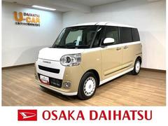 ダイハツ　ムーヴキャンバス　ストライプスＧ　禁煙車　バックカメラ　前席シートヒーター