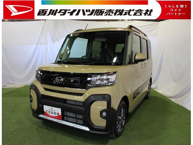 ダイハツ タント ファンクロス　ｅｃｏ　ＩＤＬＥ非装着車　両側パワースライドドア