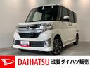 タント カスタムＲＳ　トップエディションＳＡＩＩ　ターボ　ＥＴＣ　衝突被害軽減ブレーキ　ターボ　バックカメラ（ナビ装着時用）　ＥＴＣ車載器　両側電動スライドドア　ＬＥＤヘッドライト　オートライト　オートエアコン　チルトステアリング　スマートキー　エコアイドル（1枚目）