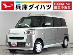 ダイハツ　ムーヴキャンバス　ストライプスＧ　雹害車両　両側電動スライド　コーナーセンサー