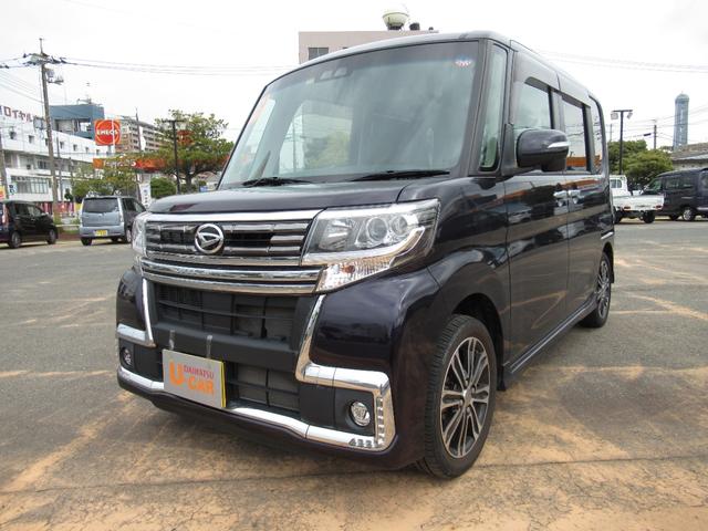 タント カスタムＲＳ　トップエディションＳＡＩＩＩ　ターボ車　アルミ　ナビ　ＥＴＣ（1枚目）