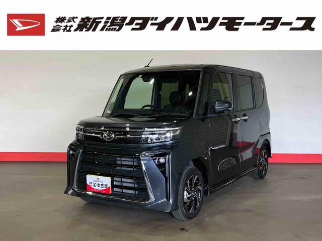 ダイハツ タント カスタムＸ　（車内　消臭・抗菌　処理済）　衝突被害軽減システム　４ＷＤ　両側パワースライドドア　バックカメラ　アルミホイール　キーフリーシステム